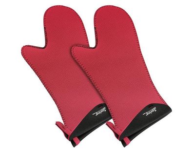 Spring Handschuh lang rot/ schwarz 1 Paar Spring Grips