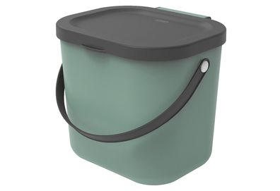 ROTHO Abfallbehälter Albula 6 Liter 23,5x20x20,8cm mistletoe green