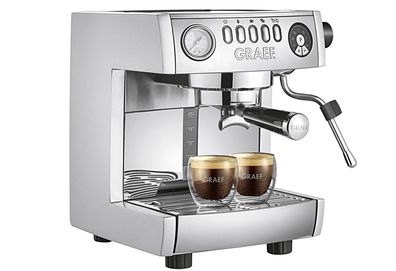 GRAEF ES850 Espressomaschine Siebträger 1470 W Edelstahl/ Alu