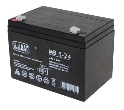 Fahrzeugteilebatterie 24V 5AH