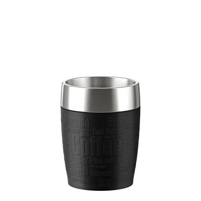EMSA Isolierbecher Travel Cup 0,2 Liter schwarz