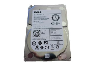 Dell 1TB Festplatte HDD 6 Gbps SAS, 2,5", 09W5WV, Seagate ST91000640SS