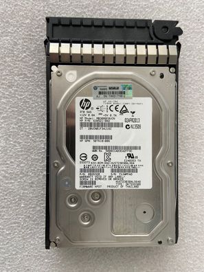 HP 3TB SAS Festplatte 7,2K 3,5" HDD 6 Gbps 625140-001 638521-002 HotSwap Rahmen