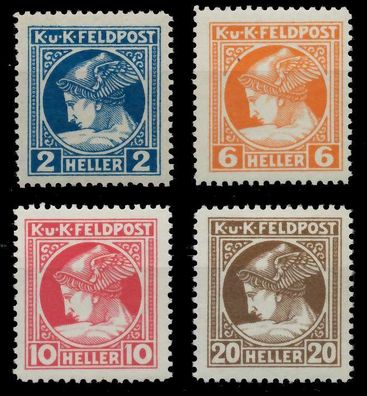 Österreich Ungarische Feldpost Nr 49A-52A postfrisch X73AD4A