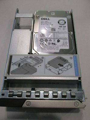 Dell 0NCT9F - 300GB 15K 2,5" HDD 12 Gbps SAS 2,5", Hot Swap + 3,5" Caddy 0X7K8W