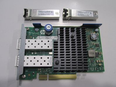 HP 10GbE Netzwerkkarte 560FLR - 2 x SFP+ inkl. Transceiver 669281-001 665241-001