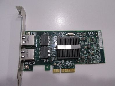 Dell / Intel 0X3959 D33682 Gigabit Dual Port Gigabit PCIe LAN Card RJ-45 Full Pr
