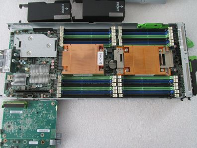 Fujitsu Blade Server BX924 S4, 2x E5-2680v2 - 2.8 - 3,6 GHZ, ohne RAM s. Foto