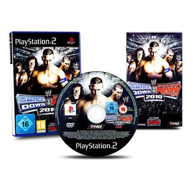 PS2 Spiel WWE Smack Down - Smackdown vs. Raw 2010