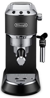 DE LONGHI Espressomaschine Dedica Style Siebträger 1350W 4,2kg schwarz
