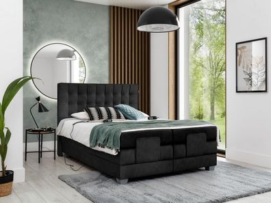 Boxspringbett Polsterbett Polstermöbel Luxus Bett Schlafzimmer Modern Design Neu
