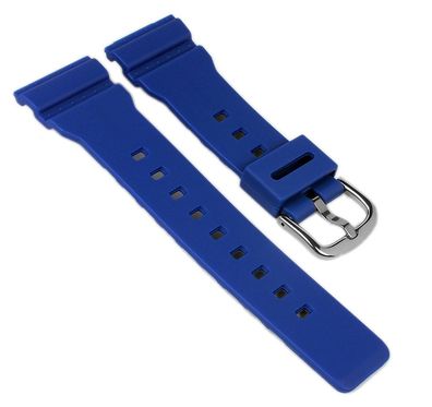 Casio Baby-G Ersatzband | Uhrenarmband Resin blau für BA-110 BA-120