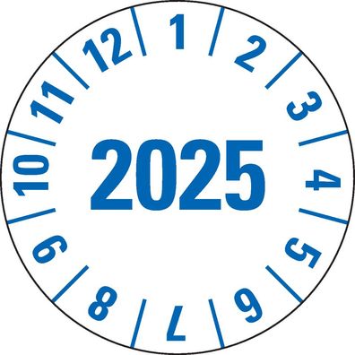 Prüfplak. 2025, weiß, Folie, m. Spezialkleber, Oberflächenschutz, 21/ Bog