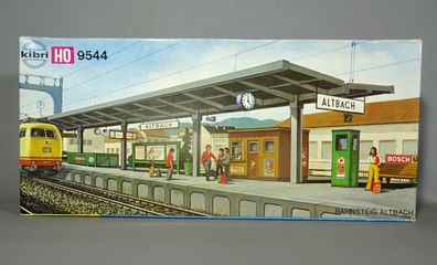 Kibri H0 B-9544 Überdachter Bahnsteig Altbach für Bahnhof NEU OVP