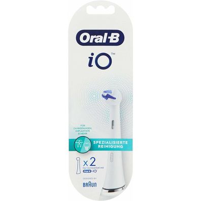 Oral-B Aufsteckbürsten iO Specialized Clean 2er (weiß)