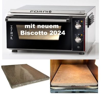 Pizzaofen Effeuno P134 H509°C mit Biscotto 2024, 230V
