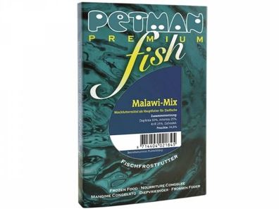 Petman fish Malawi-Mix Fischfutter tiefgekühlt 100 g (Inhalt Paket: 10 Stück)