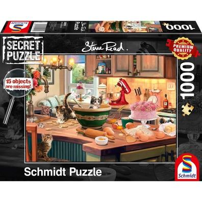 Puzzle Steve Read: Am Küchentisch (Secret Puzzle) - Schmidt Spiele 59919 - (Spielw...