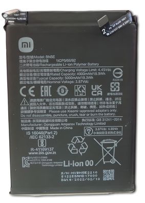 Original Xiaomi BN5E Akku Accu Für Note 11 Pro / Poco X4 Pro 5000mAh