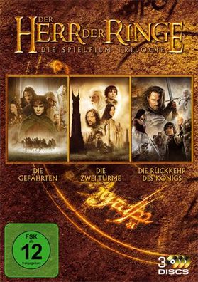 Herr der Ringe - Spielfilm-Trilogie (DVD) 3DVDs - WARNER HOME 1000095592 - (DVD Vid