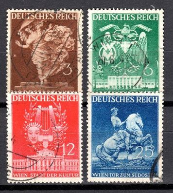 Deutsches Reich Mi. Nr. 768 - 771 gestempelt kompletter Satz, used full set