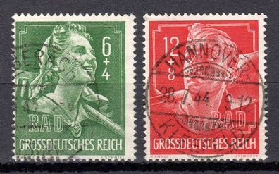 Deutsches Reich Mi. Nr. 894 - 895 gestempelt kompletter Satz, used full set (02)