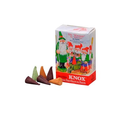 KNOX Räucherkerzen, 24 Stück pro Schachtel, geeignet für Mini-Rauchmänner