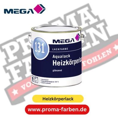 MEGA 131 Aqualack Heizkörperlack