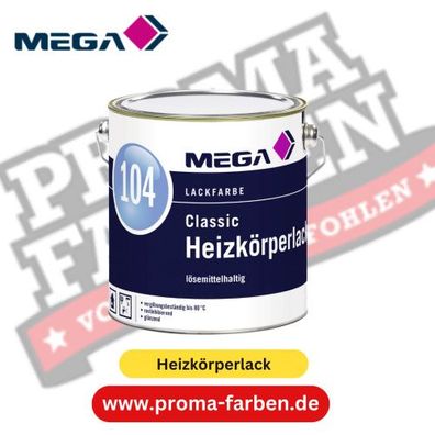 MEGA 104 Classic Heizkörperlack