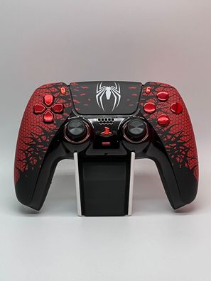 Playstation 5 Controller / Custom Umbau, PS5 Controller Design Red Spider