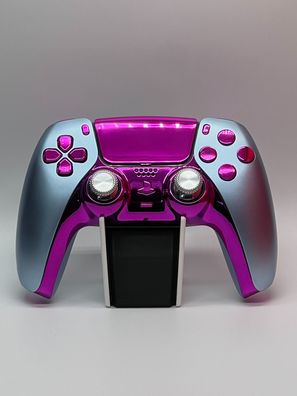 Playstation 5 Controller / Custom Umbau, PS5 Controller Design Blue-Pink