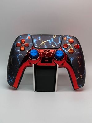 Playstation 5 Controller / Custom Umbau, PS5 Controller Design Elektric Red