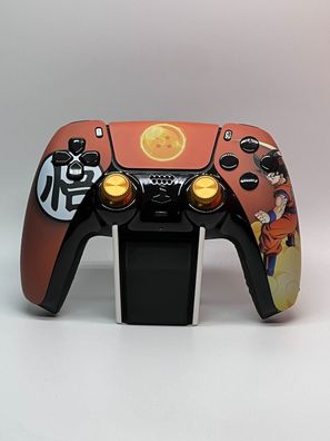 Playstation 5 Controller / Custom Umbau, PS5 Controller Design Dragonball Gold