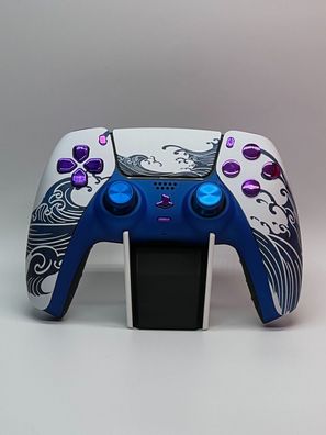 Playstation 5 Controller / Custom Umbau, PS5 Controller Design Purple Wave