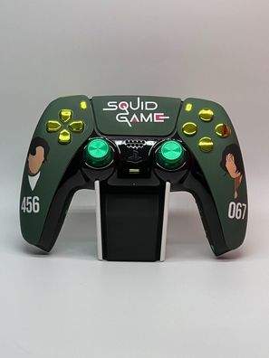 Playstation 5 Controller / Custom Umbau, PS5 Controller Design Squid Game Green