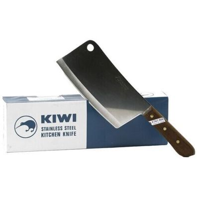 KIWI Stahl Hackmesser für Knochen Kochmesser Klinge Messer Edelstahl 34,5cm Lang