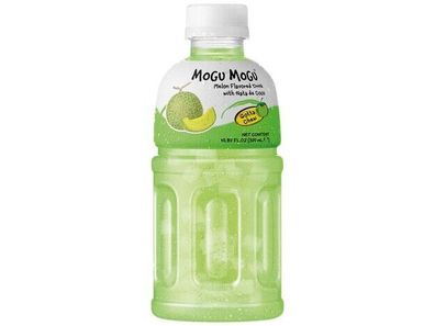 Mogu Mogu Melon Flavoured Drink, Erfrischungs-Getränk Melone Geschmack 320ml