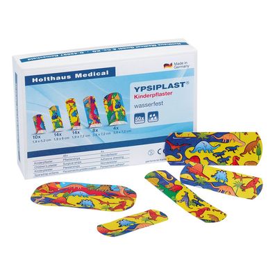 Ypsiplast® Kinderpflaster, 50 Strips wasserabweisend - B0040GACW6 | Packung (50 Stü