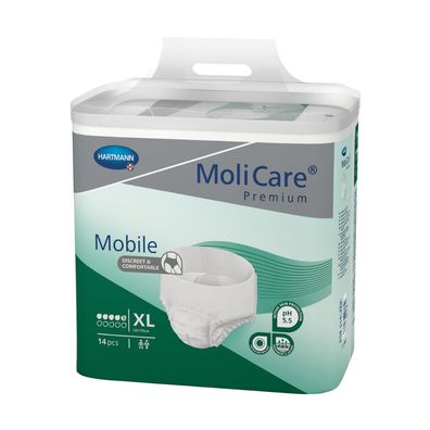 MoliCare Prem. Mobile 5 Tr XL - B07943RPSM | Packung (14 Stück) (Gr. XL)