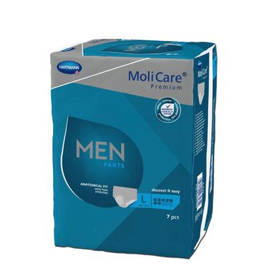 MoliCare Premium Men Pants 7 Tropfen L, 7 Stück | Packung (7 Stück) (Gr. L)