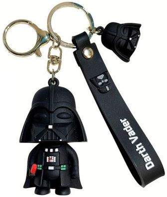 Darth Vader Black Schlüsselanhänger Star Wars Schlüsselring Schlüsselbund Keychain