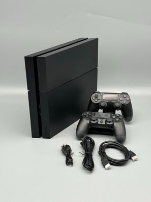 Sony Playstation 4 / Controller / 500 GB / Refurbished / Neuwertig / 2 Player Set