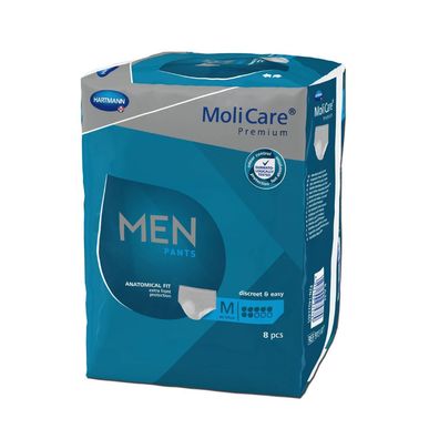 MoliCare Premium Men Pants 7 Tropfen M, 8 Stück | Packung (8 Stück) (Gr. M)