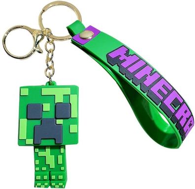 Minecraft Schlüsselanhänger Minecraft Creeper Schlüsselring Schlüsselbund Keychain