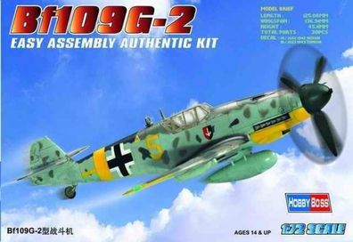 Hobby Boss 1:72 80223 Bf109 G-2