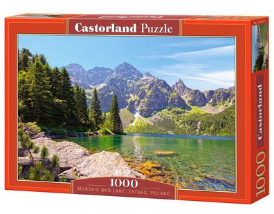 Castorland C-102235-2 Morskie Oko lake, Tatras, Polan, Puzzle1000