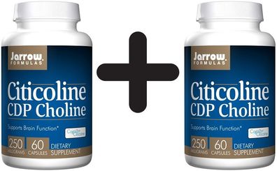 2 x Citicoline CDP Choline, 250mg - 60 caps