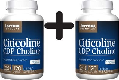2 x Citicoline CDP Choline, 250mg - 120 caps