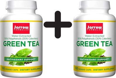 2 x Green Tea, 500mg - 100 vcaps