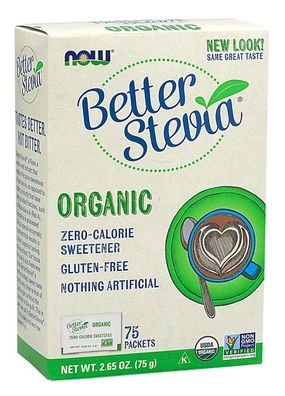 Better Stevia, Organic - 75 packets